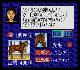 Скриншот игры Winning Post